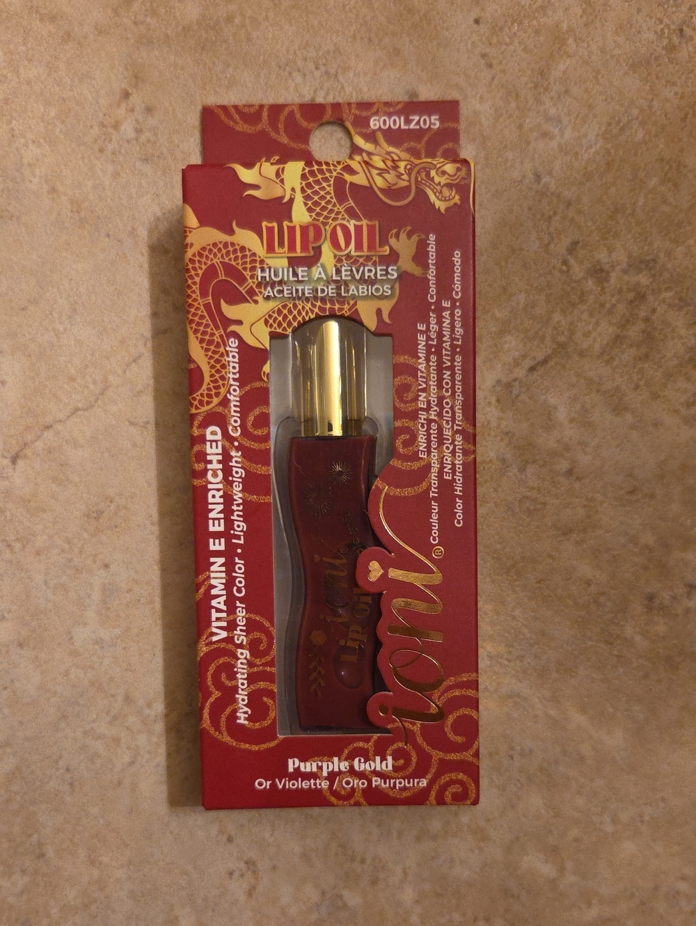 LIP OIL Purple Gold Hydrating Lip Oil & Gloss